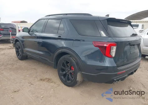 2022 Ford Explorer St из США, поврежденный, VIN 1FM5K8GC4NGA99866
